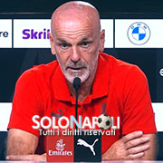 Pioli: "Milan-Napoli  sfida scudetto"