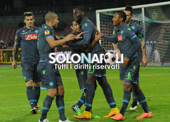 Napoli-Slovan Bratislava: le foto